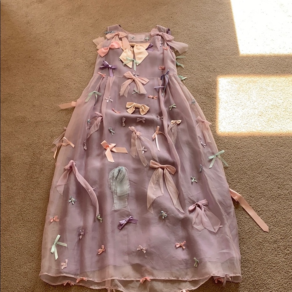 Ammerman schlosberg lavender organza gown